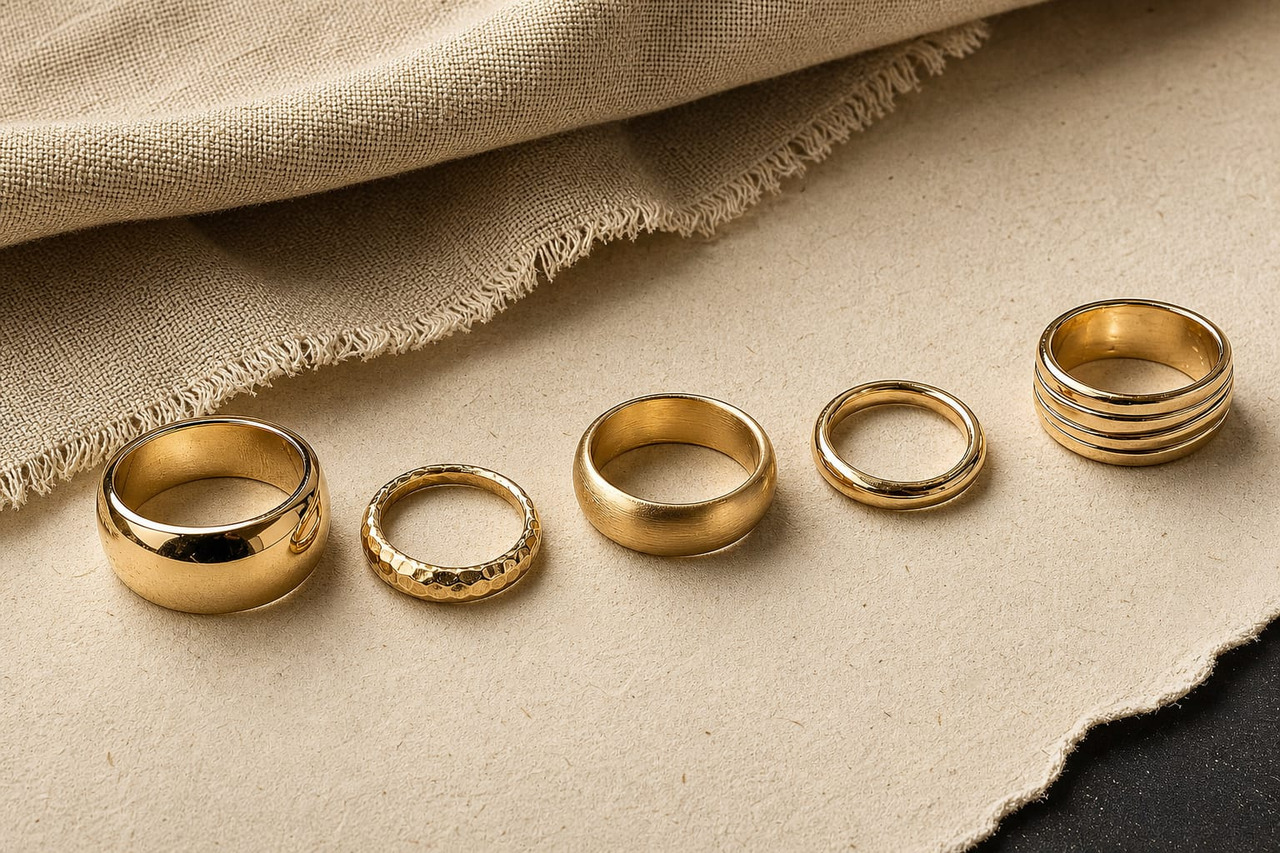 Gouden ringen — een collectie-overzicht